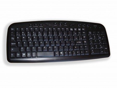 Teclado multimidia Usb Preto - Mandarim - R$26,00
