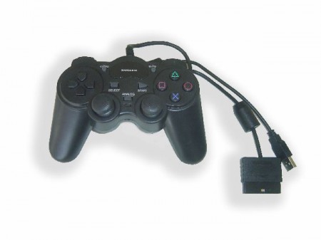 Controle Ps2/Pc Preto - Mandarim - R$32,55