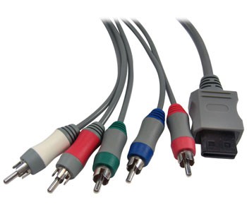 CABO WII/VÍDEO COMPONENTE - R$37,00