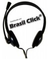 Fone de Ouvido com fio - Brasil Clik - R$12,00